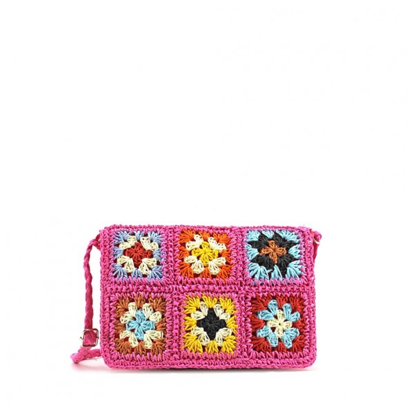 Bolso Bandolera Paja Rafia