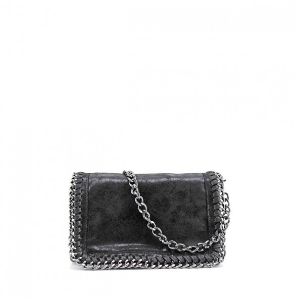 Bolso Bandolera Con Cadena