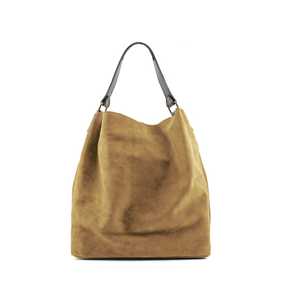 Bolso Tote De Piel Ante