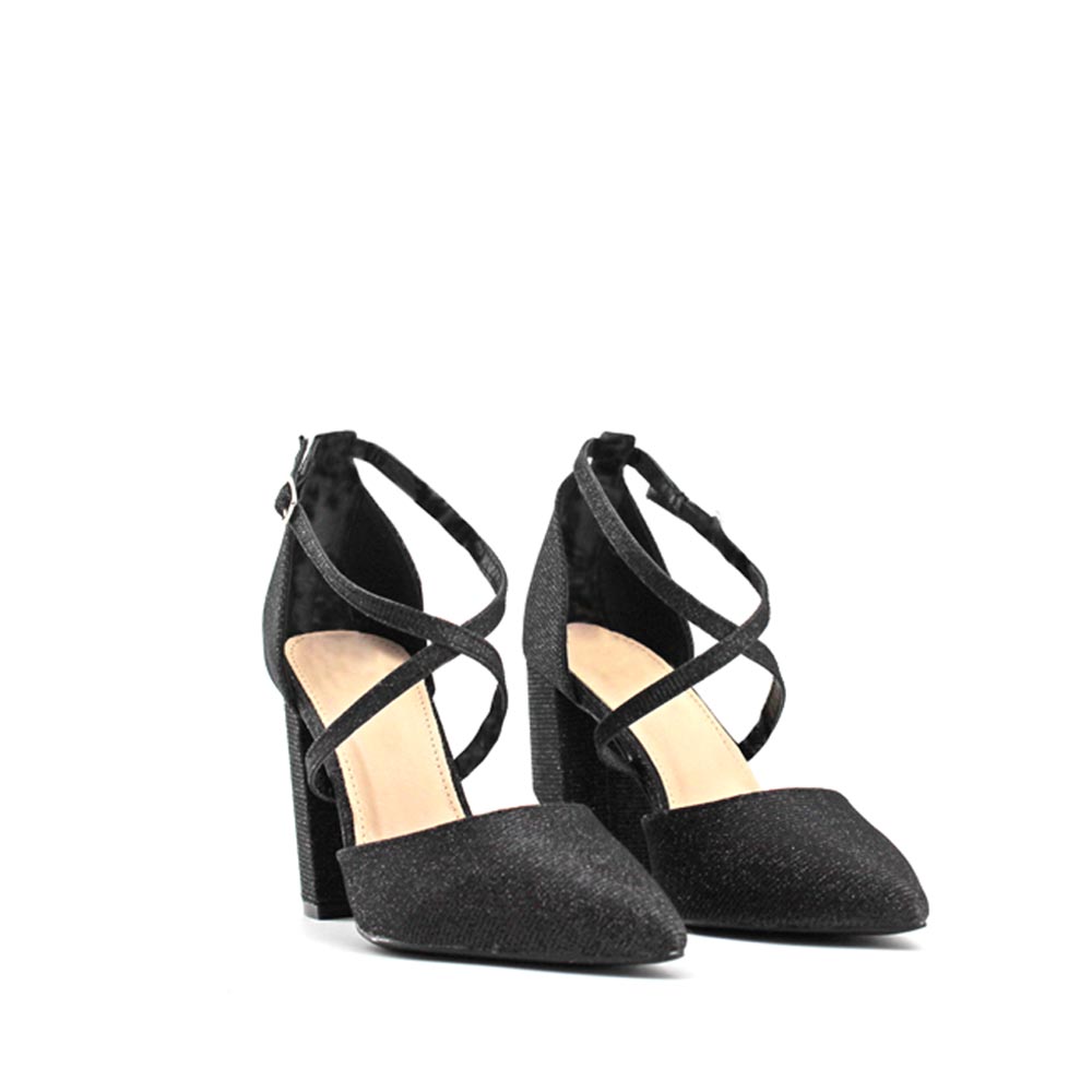Zapatos De Tacón Salón Brillo