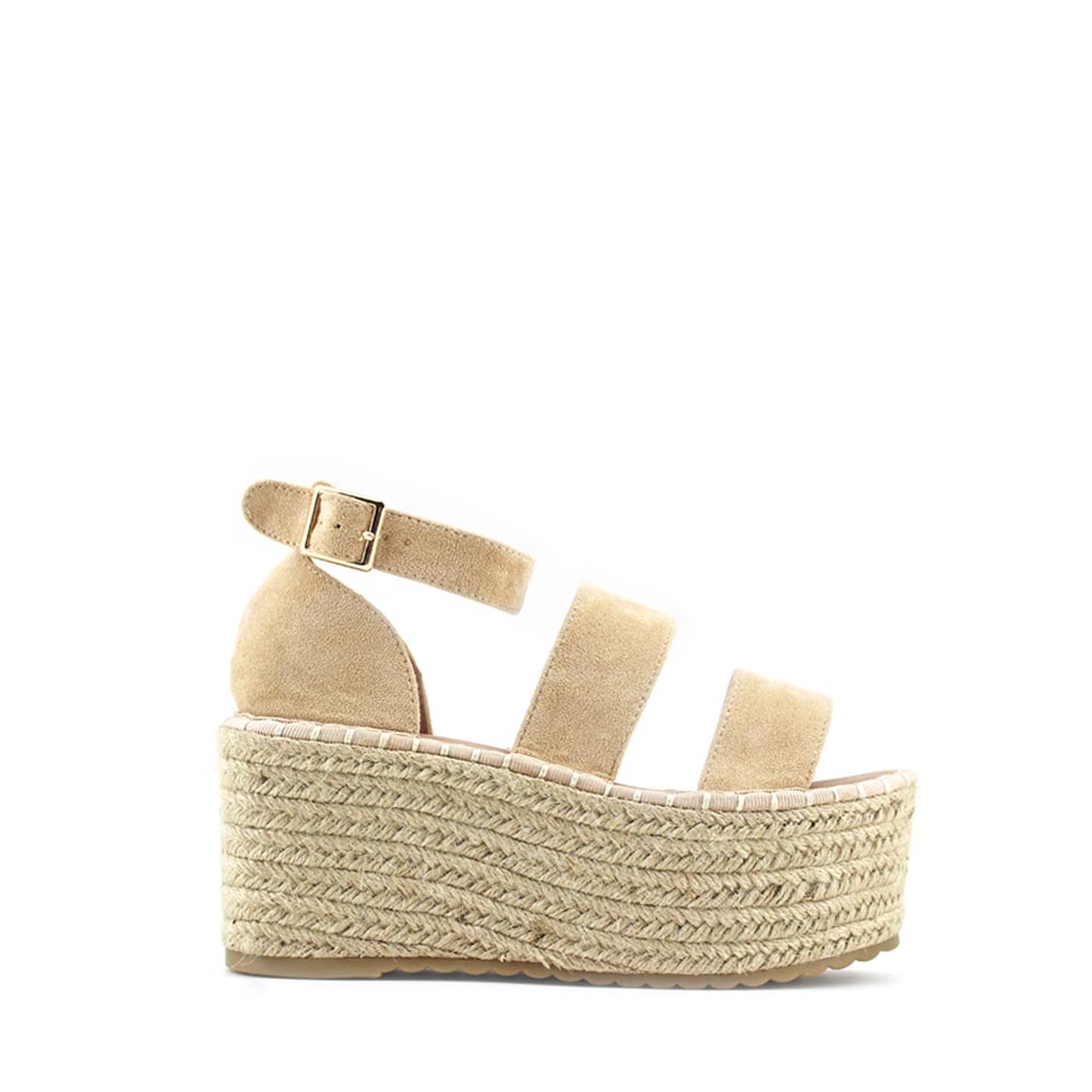 Sandalia Plataforma Alpargata Destalonada