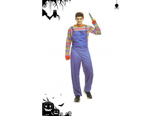 Disfraz Muñeco Asesino Halloween (Hombre)