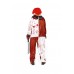 Disfraz Payaso Rayas Ensangrentado Halloween (Hombre)