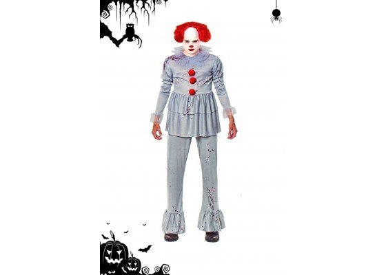 Disfraz Payaso Halloween (Hombre)
