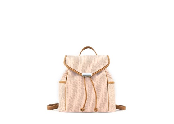 Bolso Mochila Basica Con Solapa