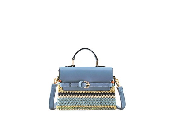 Bolso Bandolera Paja Cuadrada