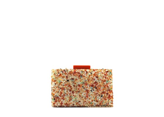 Bolso Clutch Pedrería 