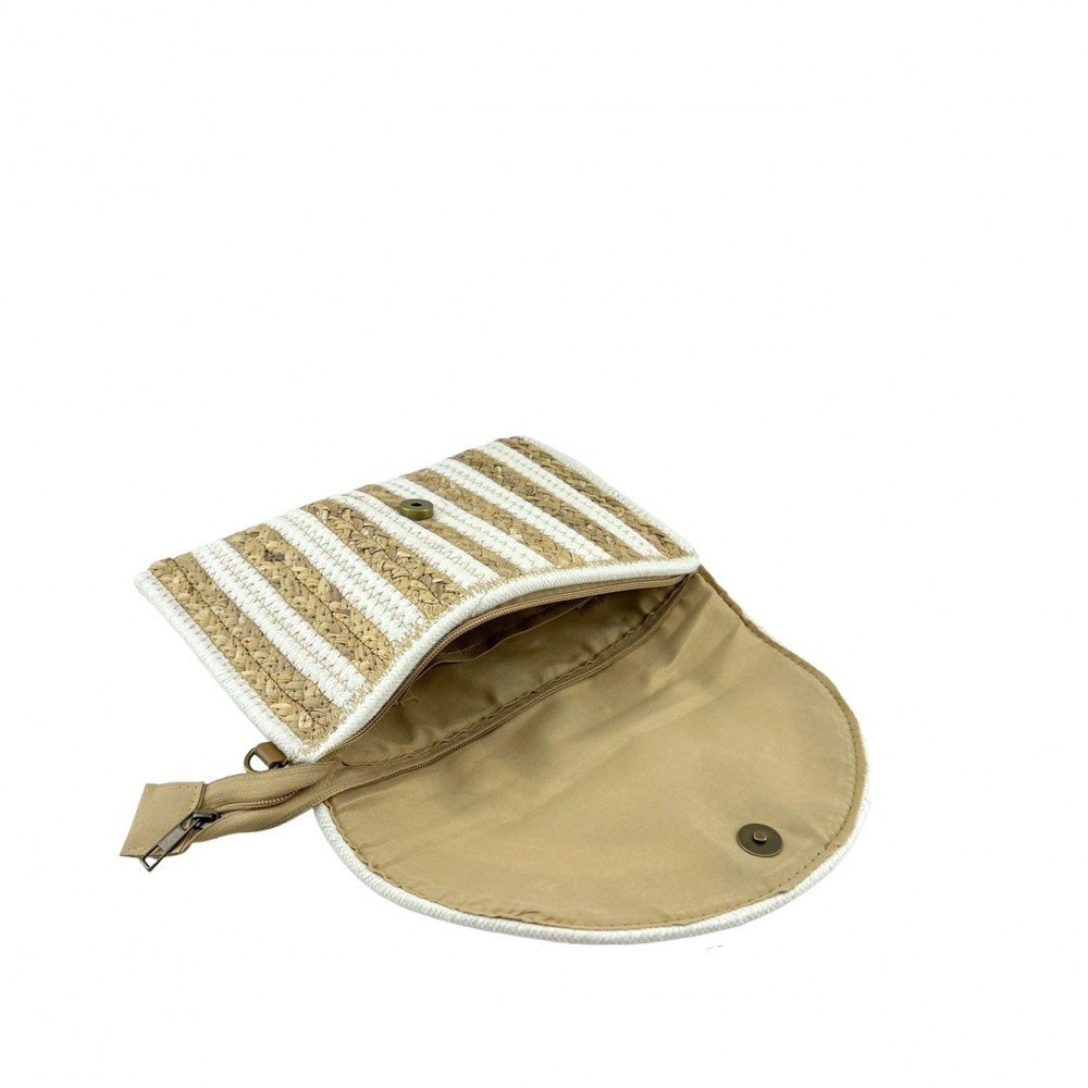 Bolso Rafia Mujer Bolso Cartera De Rafia MODELISA Con Flecos Y