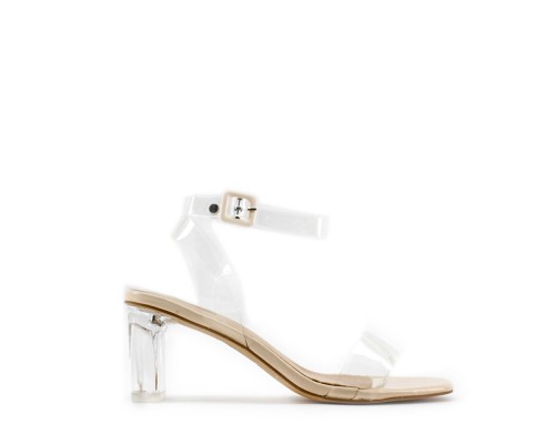 Sandalia Tacón Ancho